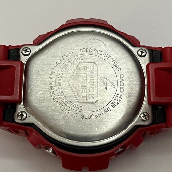 Men's Vintage 90's DIGITAL Watch CASIO "G-Shock" (1289) DW-6900CB. Alarm. Chrono - Picture 12 of 13